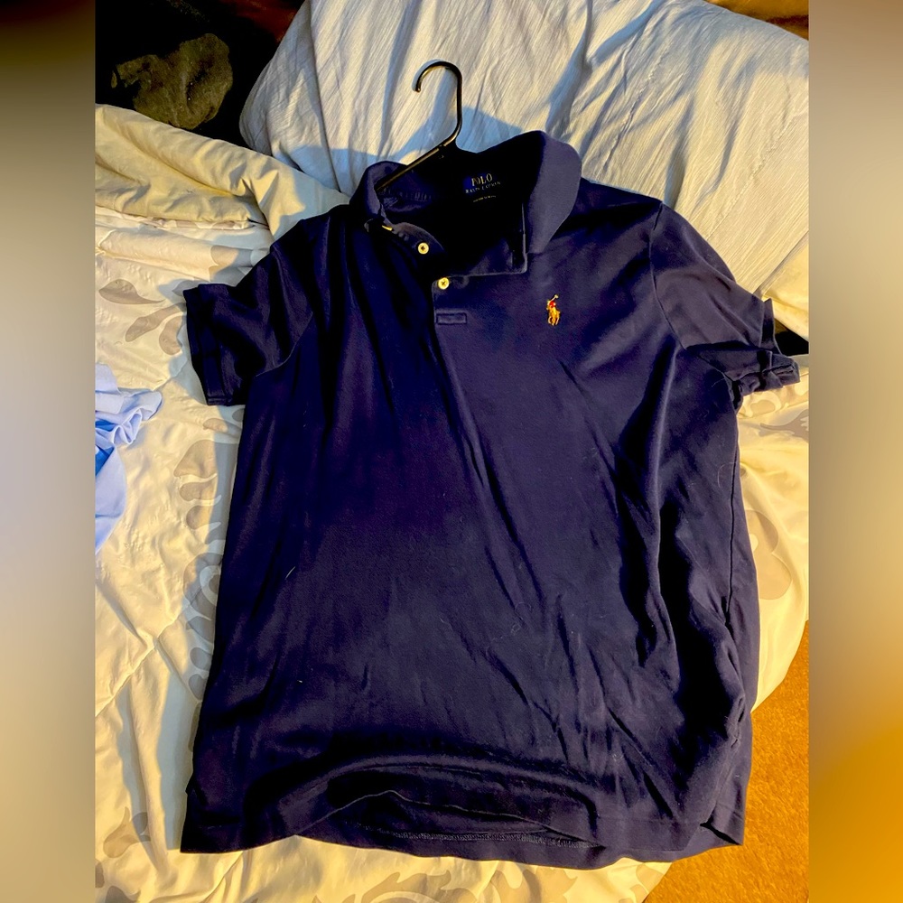 Raul oh Lauren Polo t shirts baby. Blue and navy blue